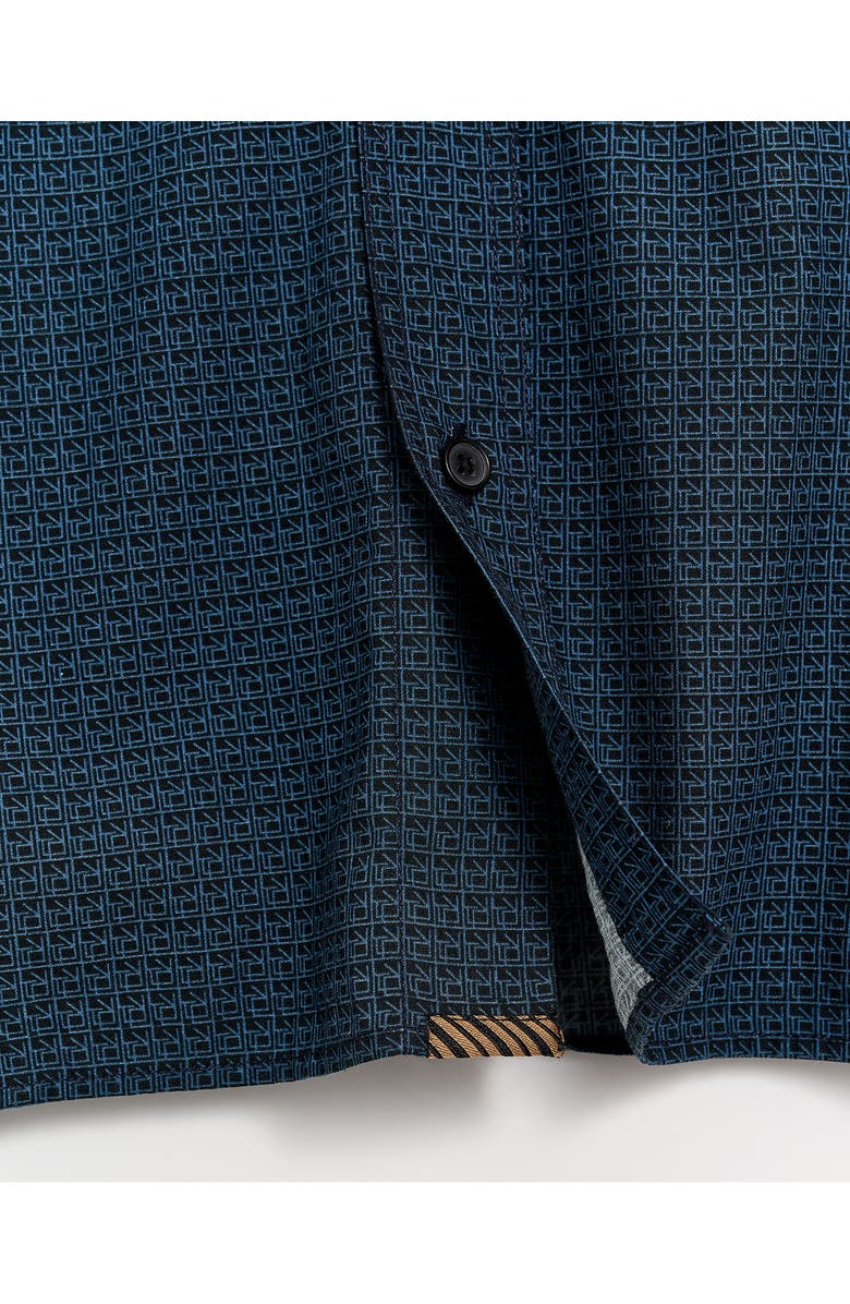 Billy Reid Tuscumbia Standard Fit Short Sleeve Cotton Button-Up Shirt, Alternate, color,