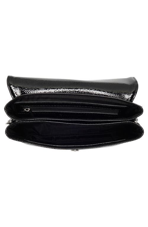 T Tahari Vista Shine Crossbody Bag In Black