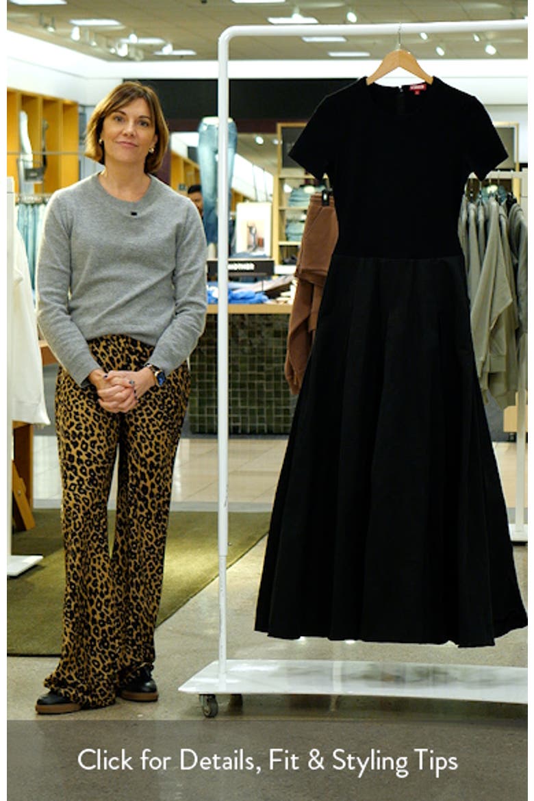 staud hopper pleated cocktail dress Hopper Dress The RiverLane