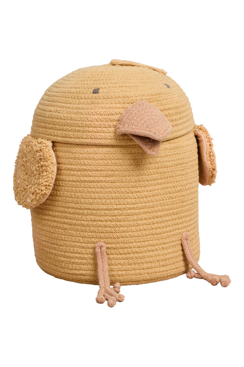 Charlie the Chicken Basket, Alternate, color, GOLDEN