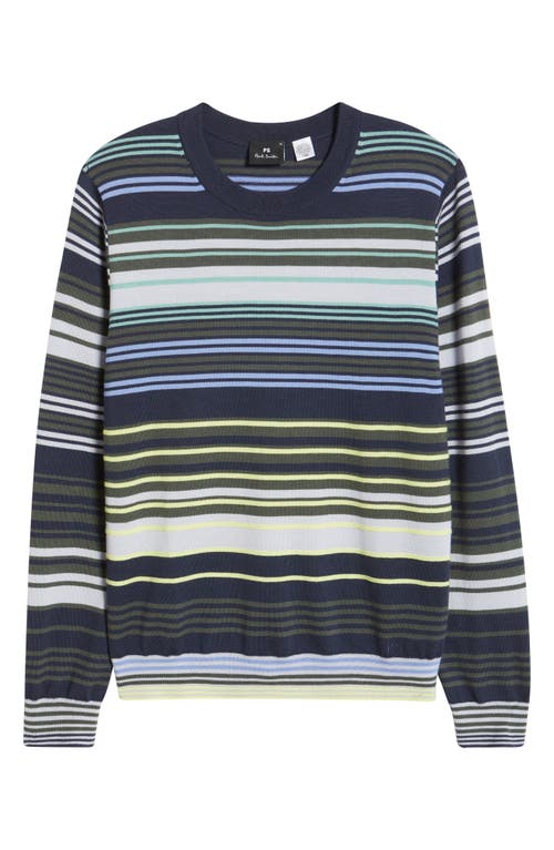 PAUL SMITH PAUL SMITH STRIPE MERINO WOOL SWEATER 