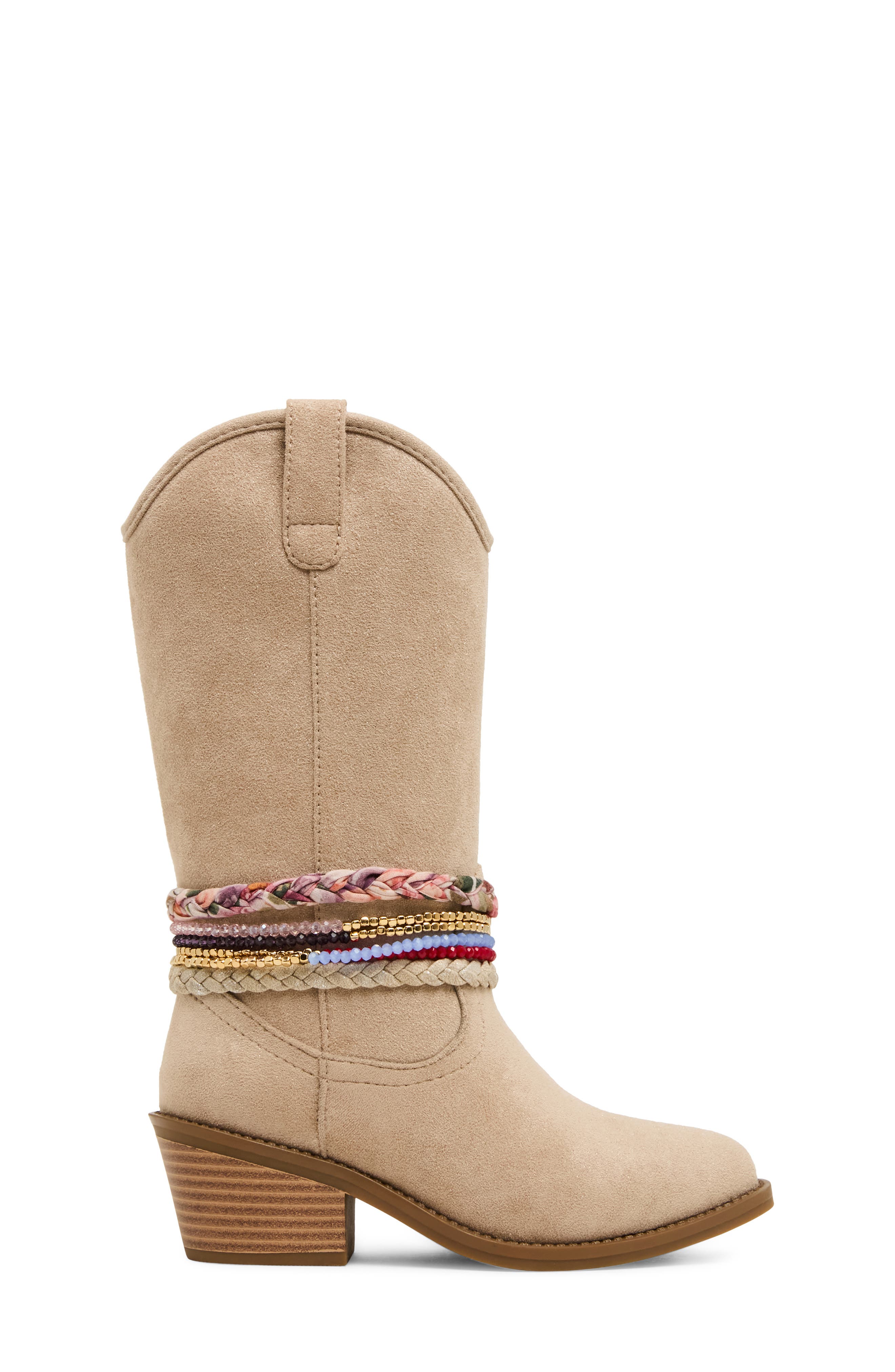 Kids' Jember Western Boot, Alternate, color, SAND