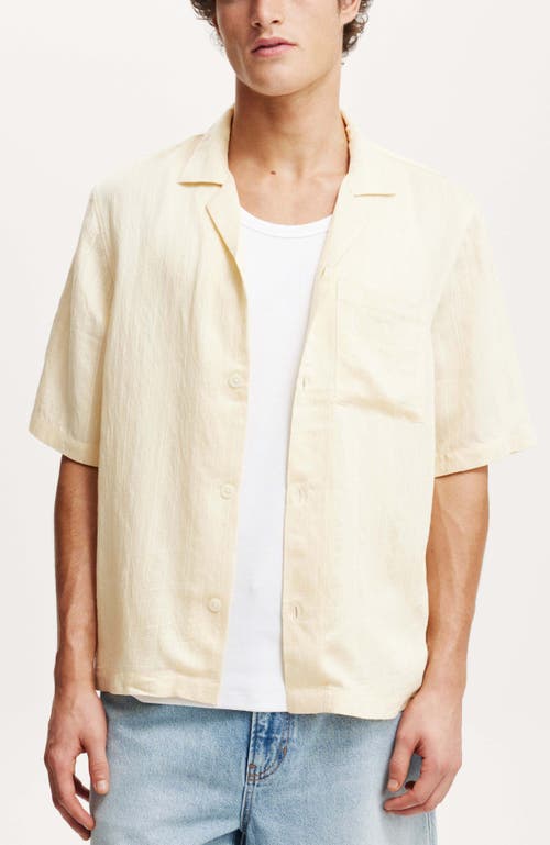COTTON ON BOX FIT SHORT SLEEVE SHIRT