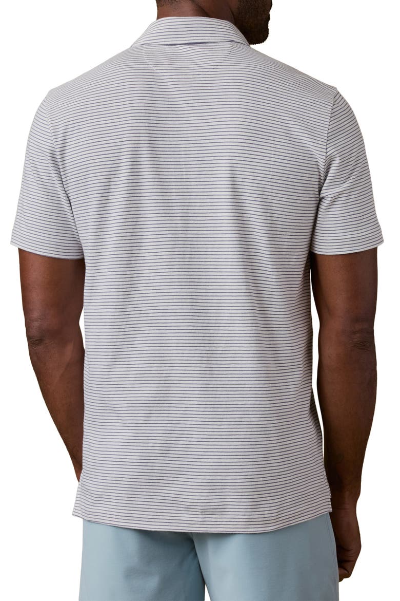 Sunwashed Polo, Alternate, color, COASTAL GLACIER STRIPE