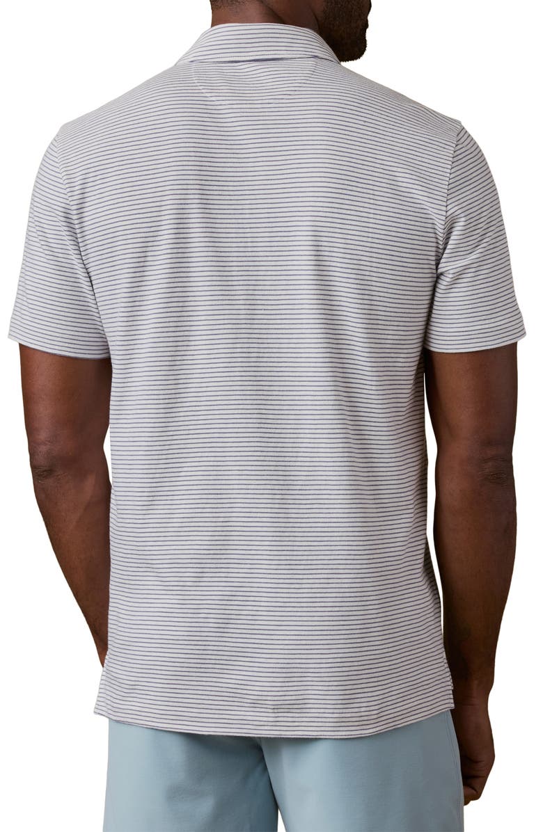 Faherty Sunwashed Polo, Alternate, color, Coastal Glacier Stripe