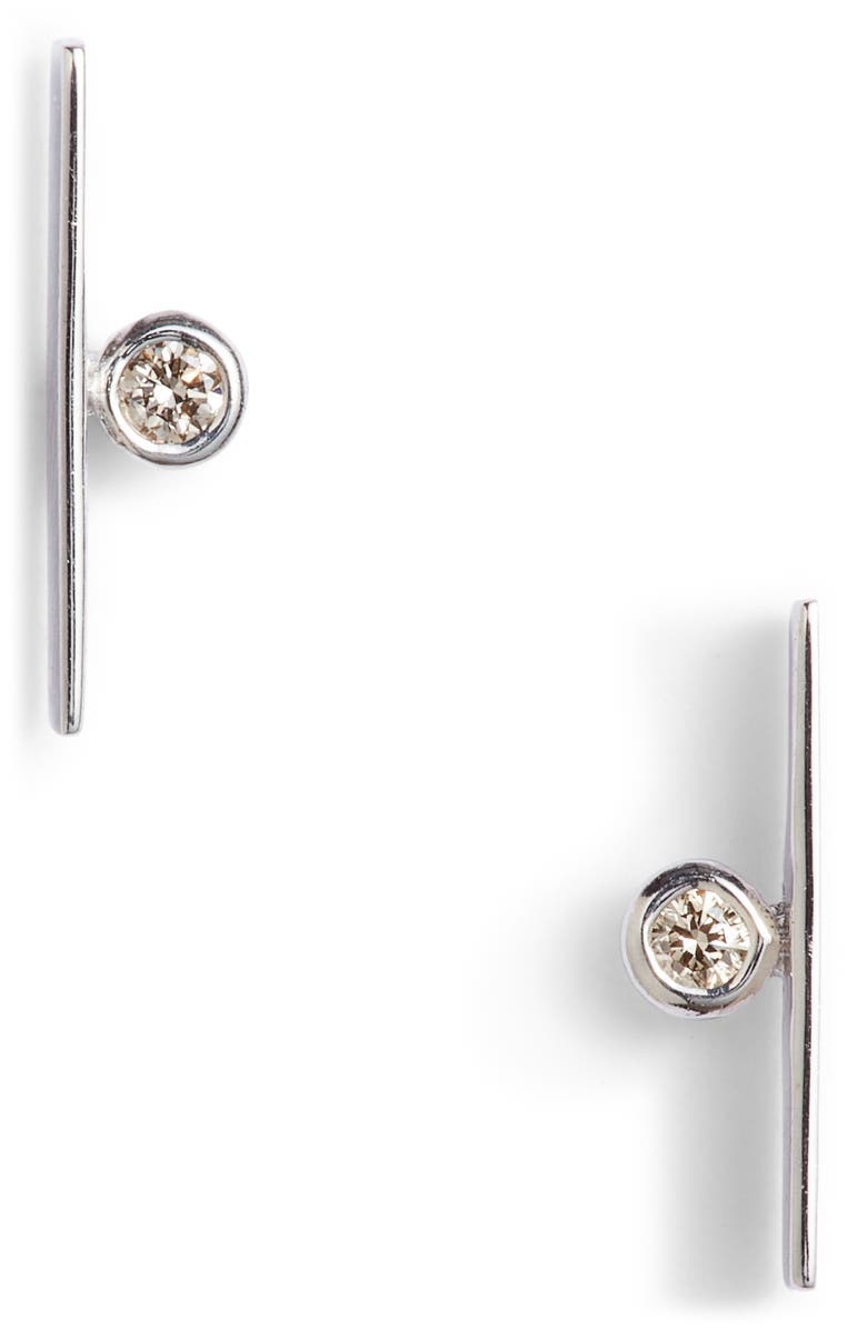 Set & Stones Madrid Diamond Stud Earrings, Main, color,