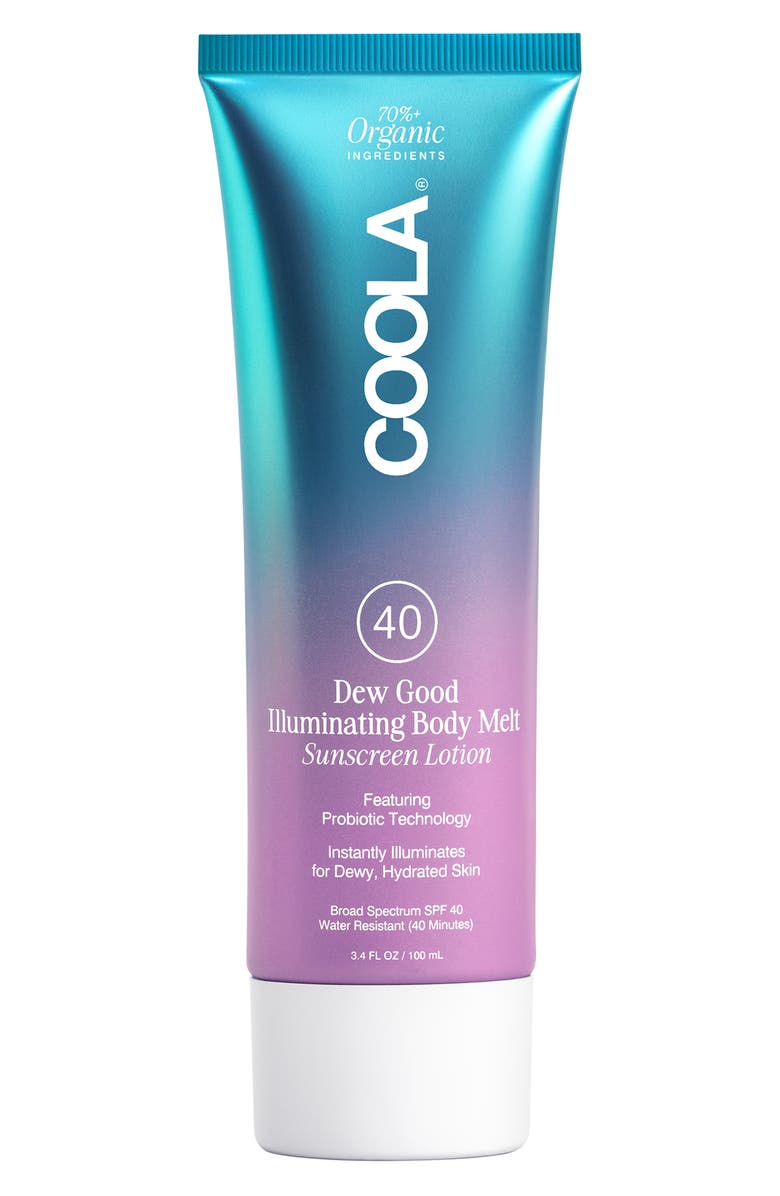 COOLA<sup>®</sup> Dew Good Illuminating Body Melt Lotion, Main, color,