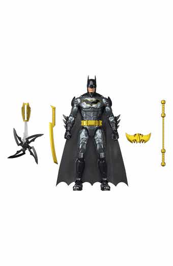 DC Crime Crusher Batman Action Figure, 25 Plus Phrases & Sounds, Articulation, 4 Weapons