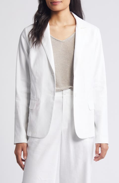 Paloma Coast Linen Blend Blazer