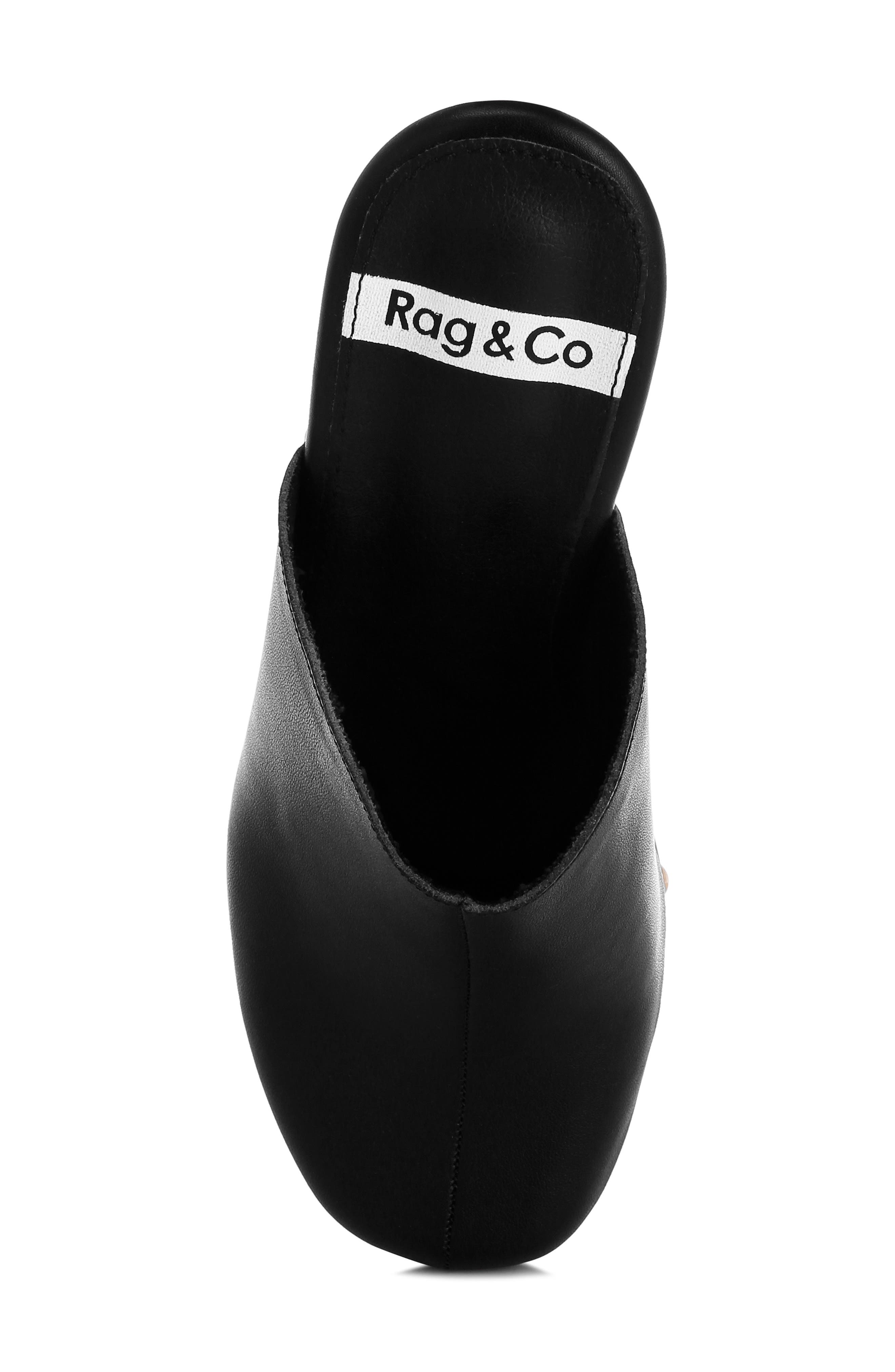 Rag & Co Benji Block Heel Platform Clog, Alternate, color, 