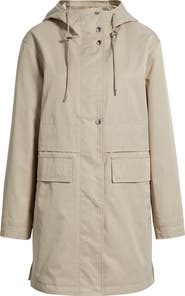 Sam Edelman Water Repellent Hooded Jacket