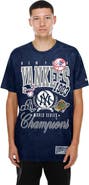 New Era Men's New Era  Navy New York Yankees Mineral Wash T-Shirt