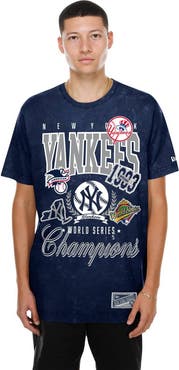 New Era Men's New Era Navy New York Yankees Mineral Wash T-Shirt