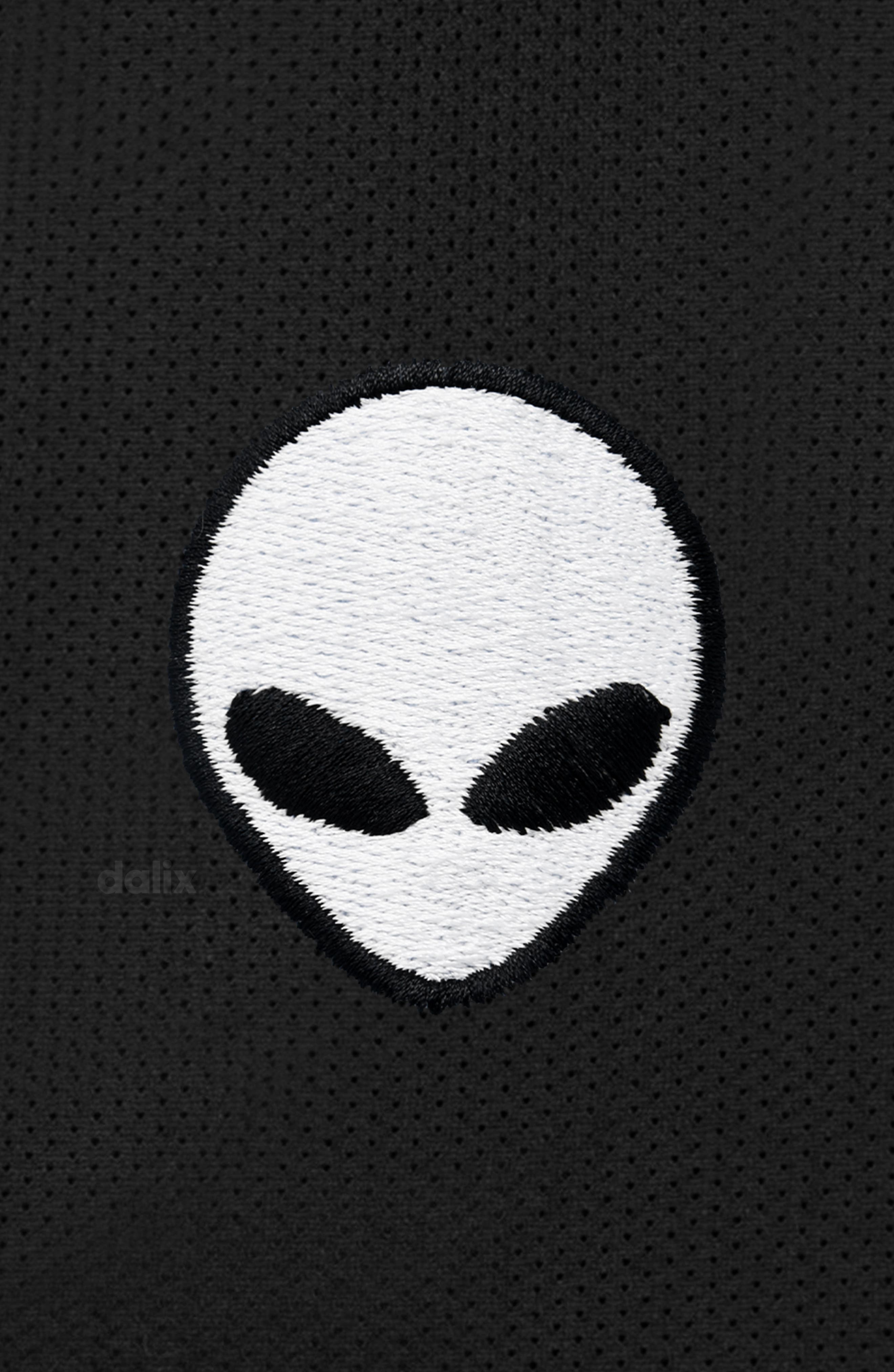 Mens Lil Alien Midweight Court Short - image 2