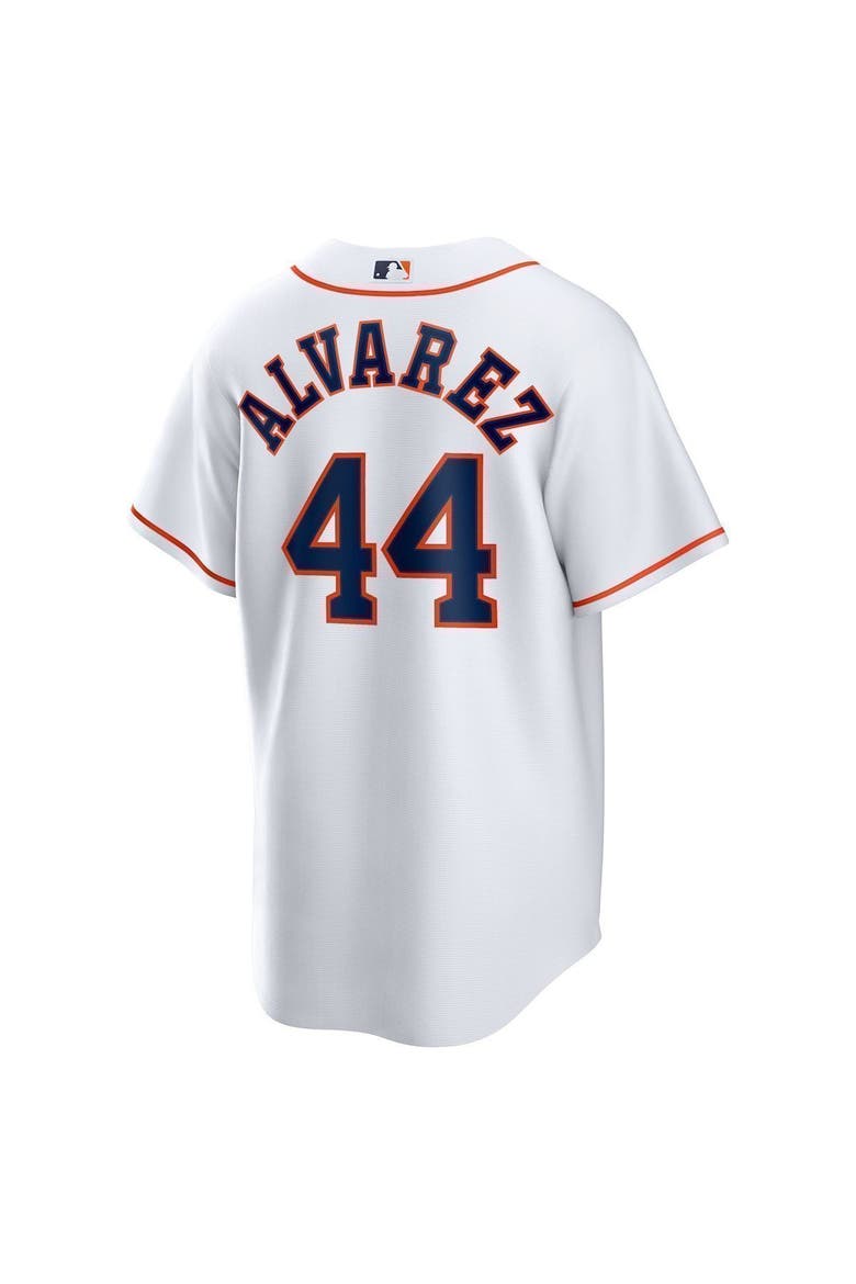 Men's Nike Yordan Álvarez White Houston Astros Home Replica Player Jersey, Alternate, color, WHITE