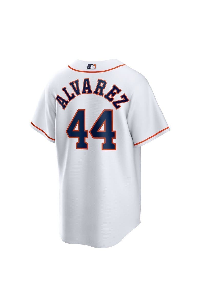 Nike Men's Nike Yordan Álvarez White Houston Astros Home Replica Player Jersey, Alternate, color,