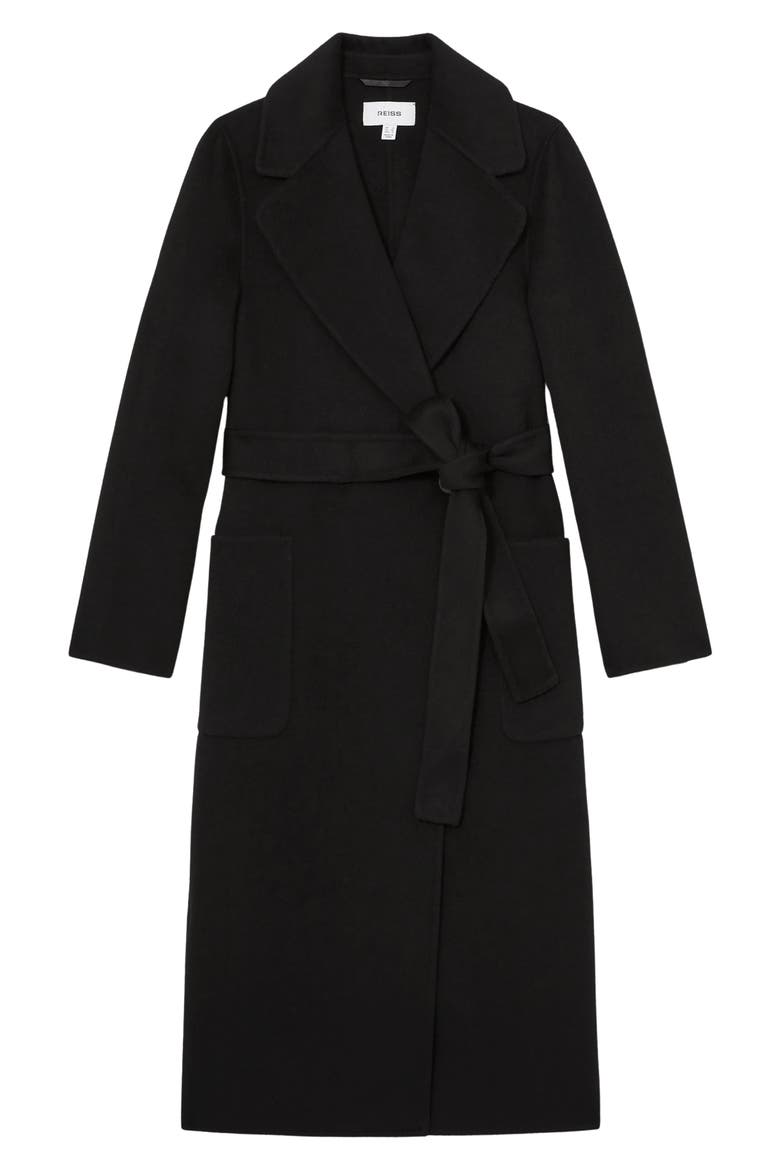 Lucia Coat, Alternate, color, BLACK