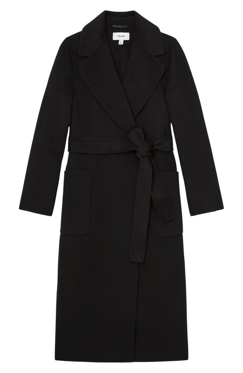 Reiss Lucia Coat, Alternate, color, Black