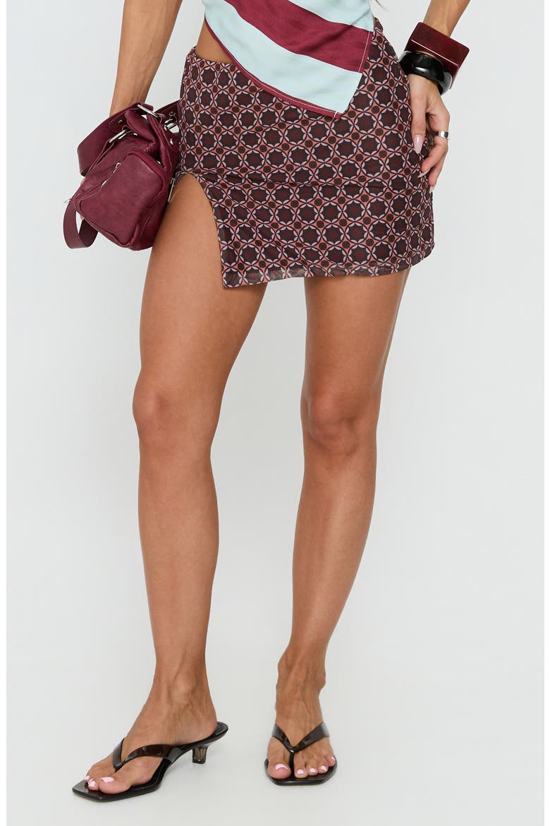 Aztro Micro Miniskirt, Main, color, GROOVY MULTI