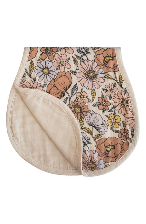 Assorted 2-Pack Organic Cotton Muslin Burp Cloths (Baby)