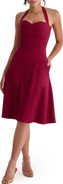 HOUSE OF CB Carolla Halter Minidress