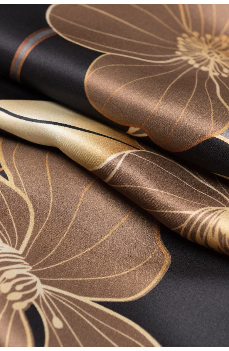 Elizabetta Laura - Silk Scarf/Shawl for Women, Alternate, color, Black