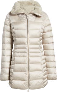 Save The Duck Caroline Water Repellent Satin Puffer Jacket