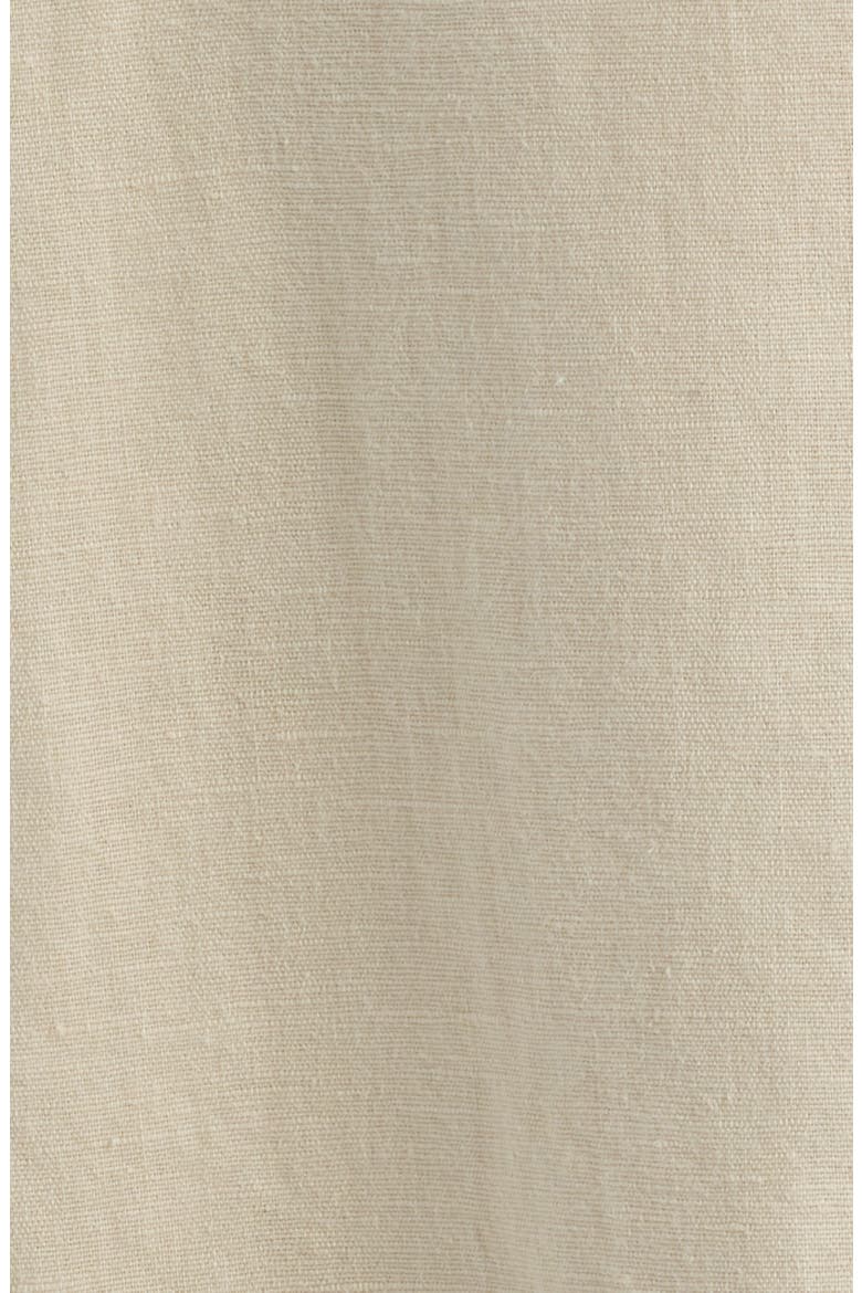 Wesley Linen & Cotton Button-Up Shirt, Alternate, color, NATURAL IVORY