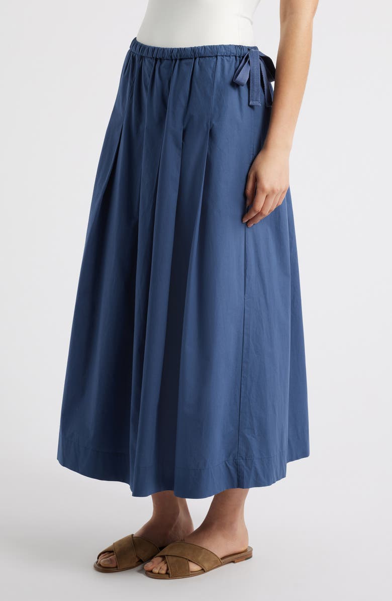 Masai Copenhagen Siffa Cotton Poplin Maxi Skirt, Alternate, color, 