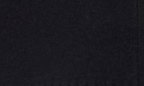 Vince Camuto Shawl Crewneck Cardigan In Black