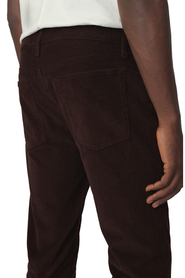 The Brixton Slim Straight Leg Corduroy Jeans, Alternate, color, MULCH