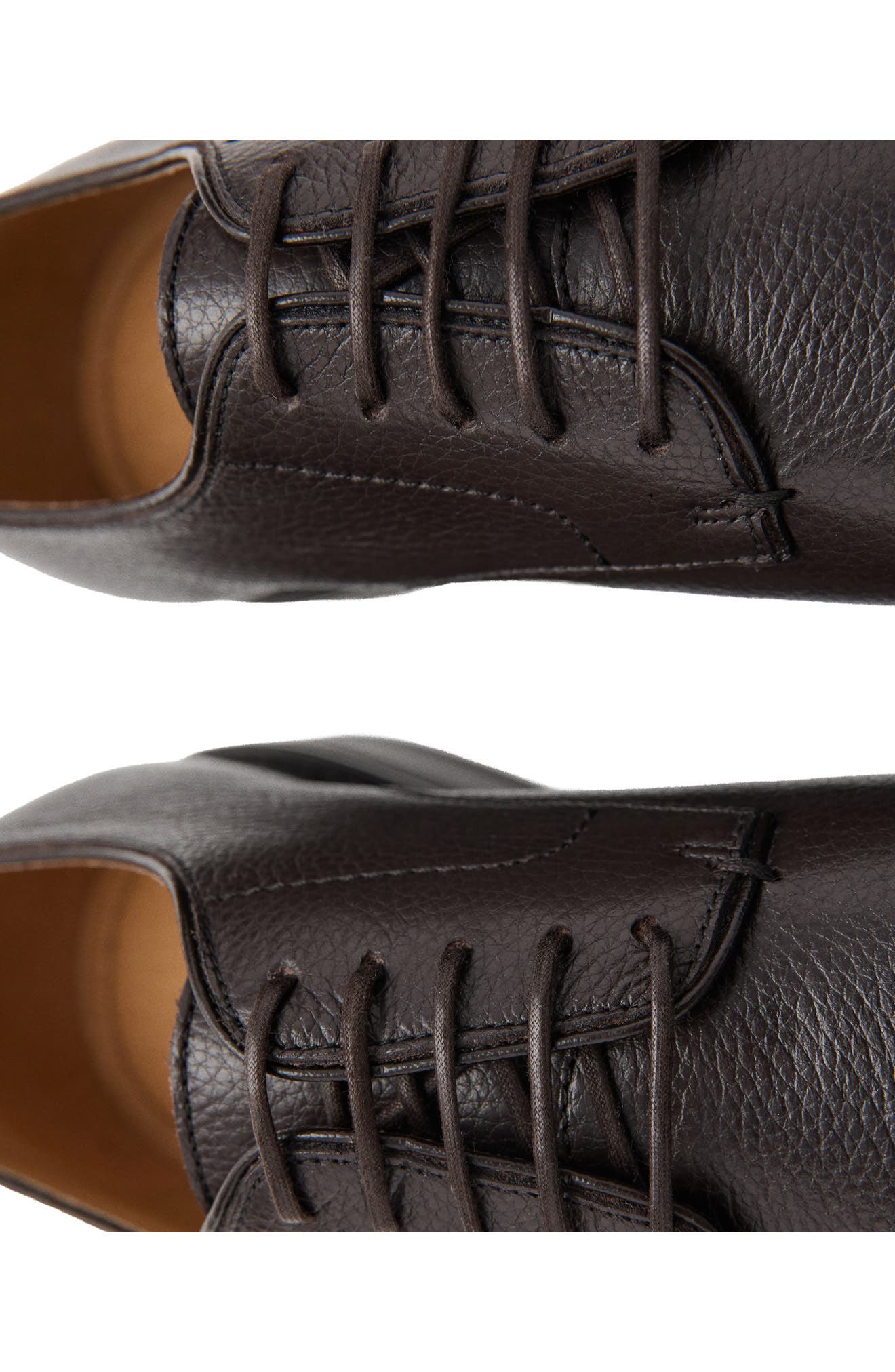 Leather Derby, Alternate, color, BROWN