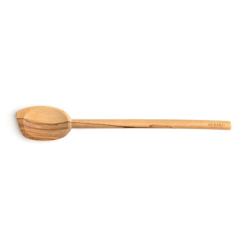 Berard Handcrafted Olive Wood 12 Inch Pointed Spoon In Brown