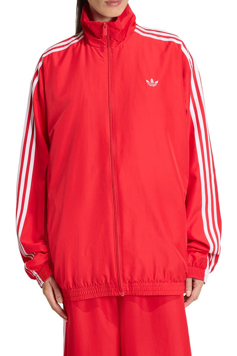 Firebird Adilenium Track Jacket, Main, color, BETTER SCARLET/ WHITE