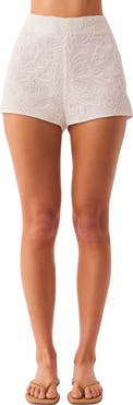 SNDYS Jocelyn Soutache Lace Shorts