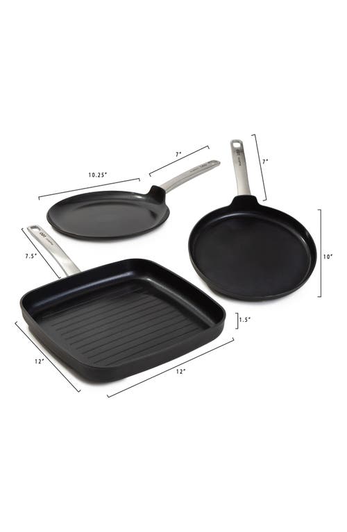 Berghoff Leo Graphic Pancake Pan In Black