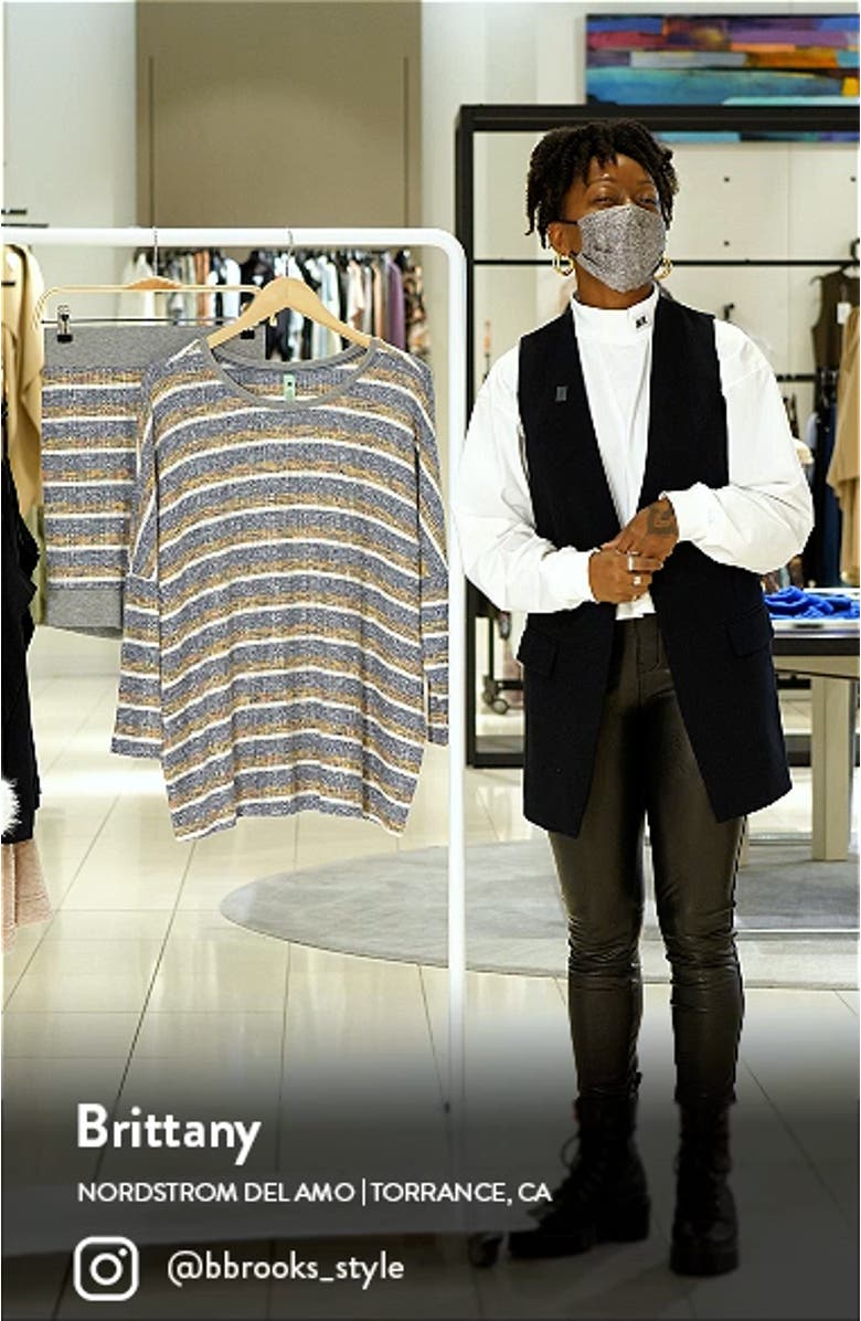 Intimates Overslpet Stripe Pajamas, sales video thumbnail