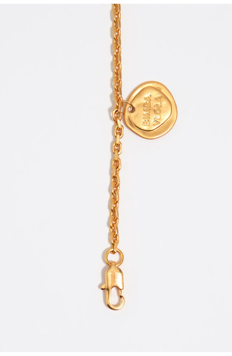 Bimba y Lola Two-Tone Metal Silhouette Necklace, Alternate, color, Multigold