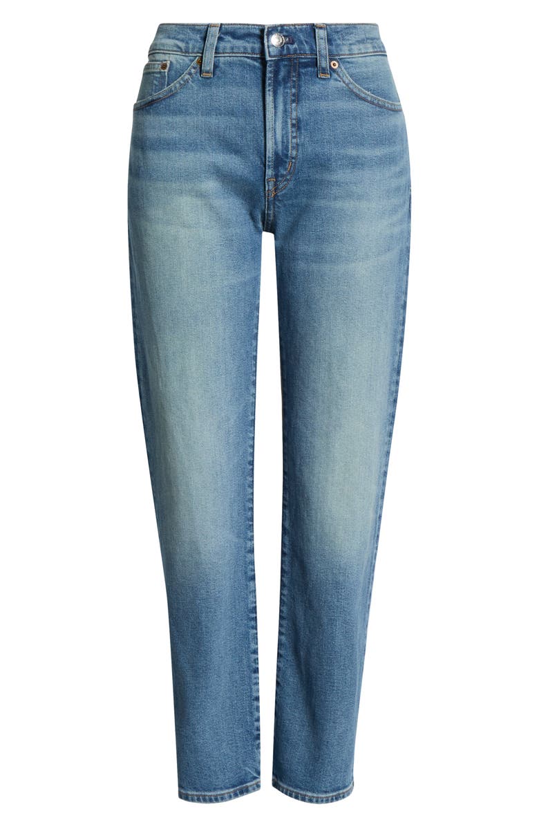 Madewell The Jules Ankle Slim Straight Leg Jeans, Main, color, Atlin Wash