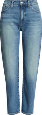 Madewell The Jules Ankle Slim Straight Leg Jeans