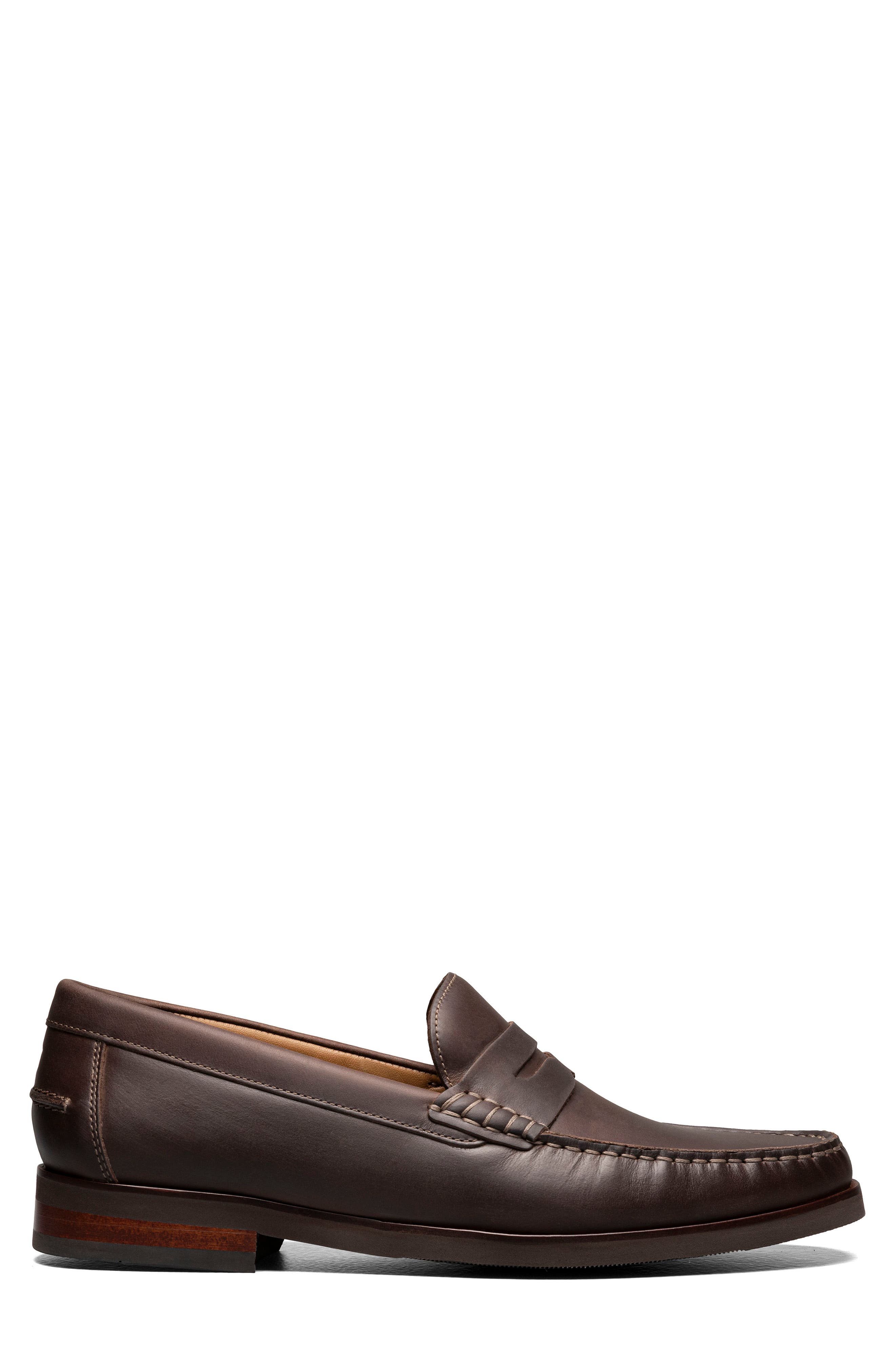 Berkley Flex Penny Loafer, Alternate, color, BROWN CRAZY HORSE