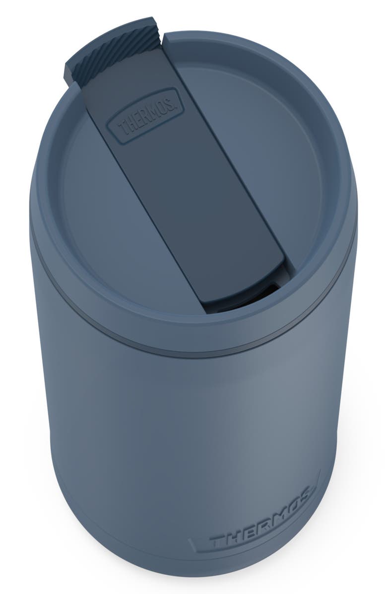 THERMOS Set of 2 Travel Tumblers, Alternate, color, Silver/ Blue