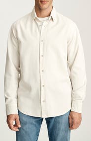 34 Heritage Long Sleeve Tencel Lyocell Blend Button Up Shirt