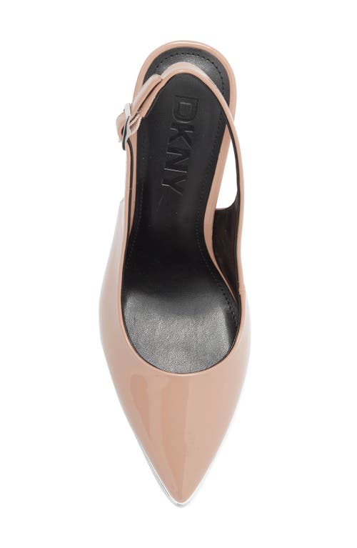 Dkny Preston Slingback Pump In Brown