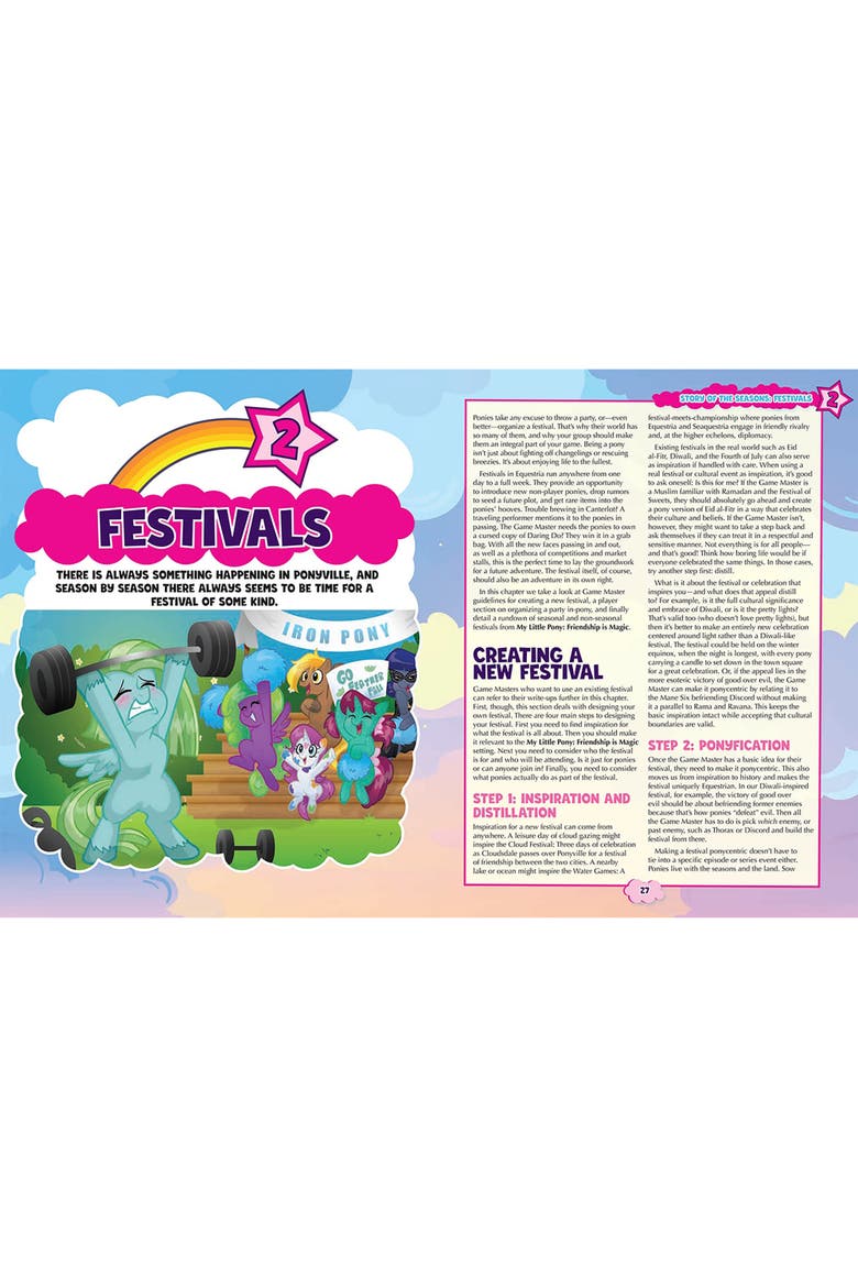 My Little Pony RPG, Story of The Seasons, Expansion Hardcover Book, Alternate, color, Multicolored