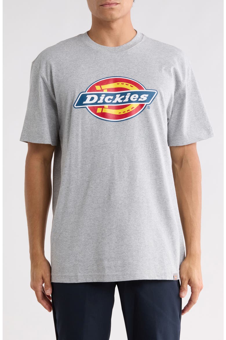 Heavyweight Logo Graphic T-Shirt, Main, color, HEATHER GRAY