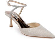 Badgley Mischka Collection Autumn Pointed Toe Ankle Strap Pump