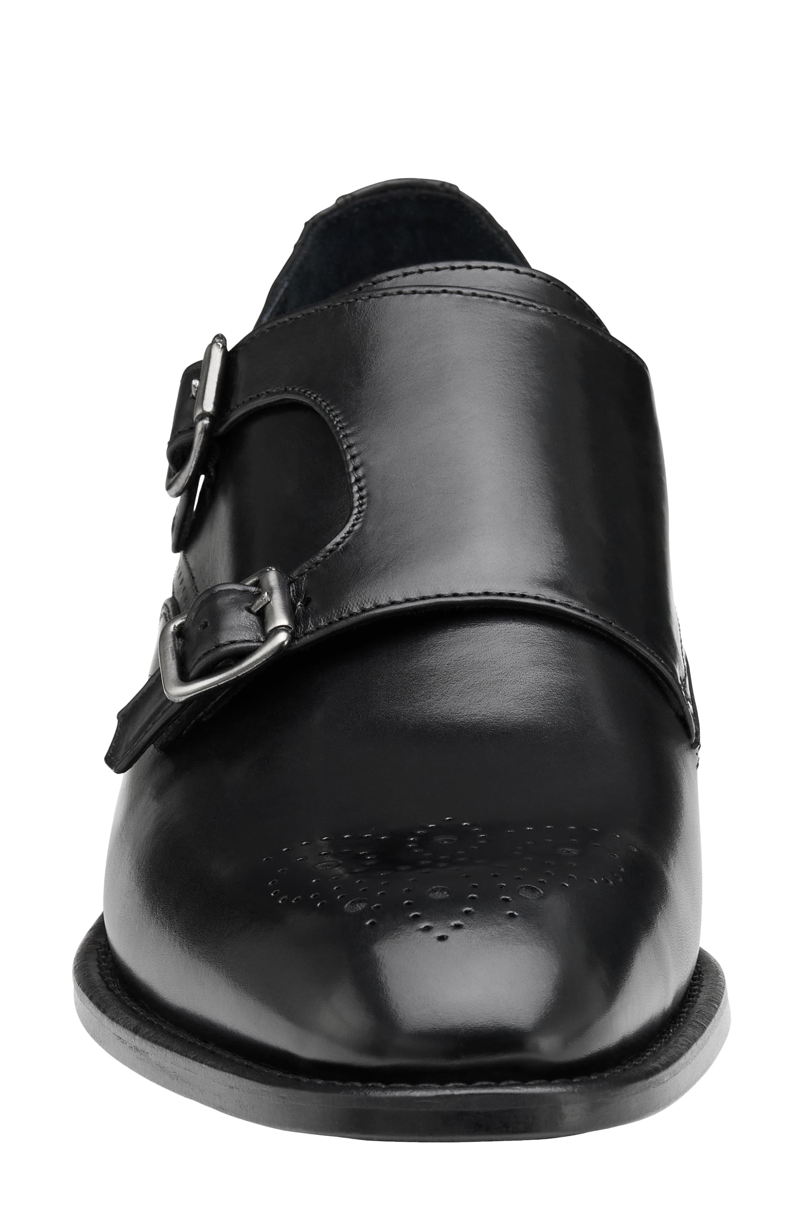 JOHNSTON & MURPHY COLLECTION Johnston & Murphy Ellsworth Double Monk Strap Shoe, Alternate, color, 