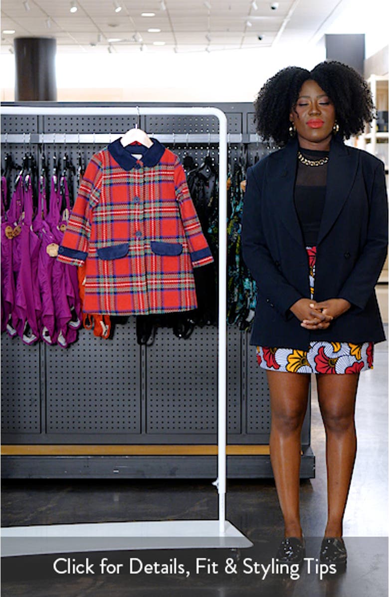 Kids' Wool Blend Coat, sales video thumbnail