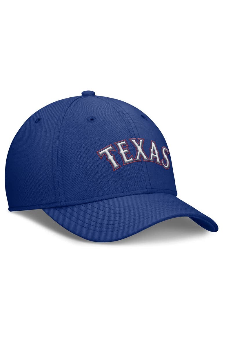 Men's Nike Royal Texas Rangers Rise Performance Flex Hat, Alternate, color, Royal